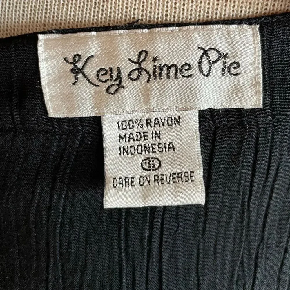 Key Lime Pie Button Down Top and Matching Maxi Dress Size S EUC